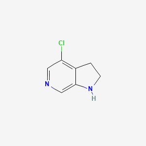 4-Chloro-2,3-dihydro-1H-pyrrolo[2,3-c]pyridine