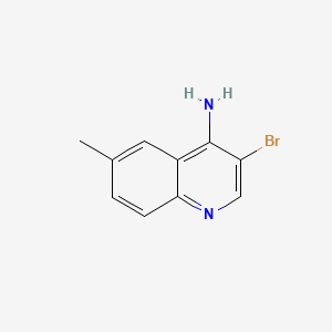 3-Bromo-6-methylquinolin-4-amine