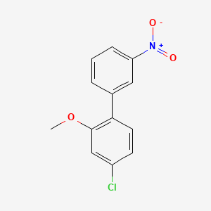 4-Chloro-2-methoxy-1-(3-nitrophenyl)benzene
