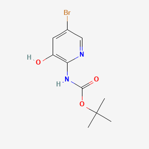 Tert-butyl 5-bromo-3-hydroxypyridin-2-ylcarbamate