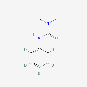 molecular formula C9H12N2O B580820 1,1-Dimethyl-3-(2,3,4,5,6-pentadeuteriophenyl)urea CAS No. 1219802-06-8