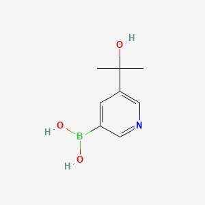 (5-(2-Hydroxypropan-2-yl)pyridin-3-yl)boronic acid