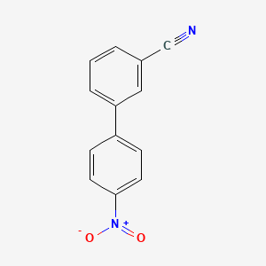molecular formula C13H8N2O2 B580839 3-(4-Nitrophenyl)benzonitrile CAS No. 1352318-54-7