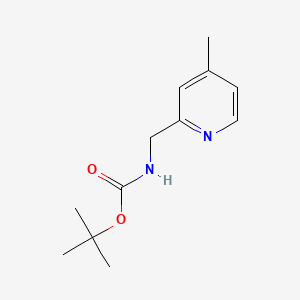 2-(N-Boc-aminomethyl)-4-methylpyridine