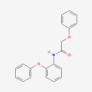 molecular formula C20H17NO3 B5808880 2-phenoxy-N-(2-phenoxyphenyl)acetamide 