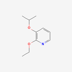 molecular formula C10H15NO2 B580955 2-Ethoxy-3-isopropoxypyridine CAS No. 1330750-22-5