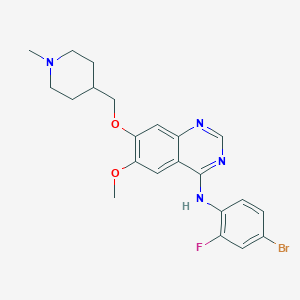 molecular formula C22H24BrFN4O2 B000581 Vandetanib CAS No. 443913-73-3