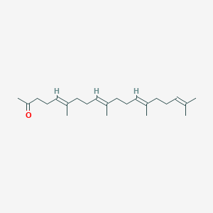 molecular formula C₂₃H₃₈O B058100 Teprenone CAS No. 3796-63-2