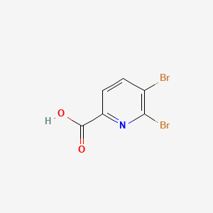 molecular formula C6H3Br2NO2 B581003 5,6-Dibromopicolinic acid CAS No. 1206679-66-4