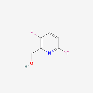 molecular formula C6H5F2NO B581005 (3,6-Difluoropyridin-2-yl)methanol CAS No. 1227598-08-4