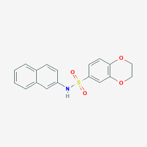 molecular formula C18H15NO4S B5810082 WAY-620521 