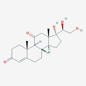 molecular formula C21H30O5 B058102 Reichstein's substance U CAS No. 566-38-1