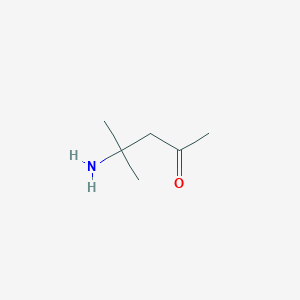 molecular formula C6H13NO B058104 Diacetonamine CAS No. 625-04-7