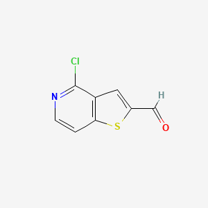 4-Chlorothieno[3,2-c]pyridine-2-carbaldehyde