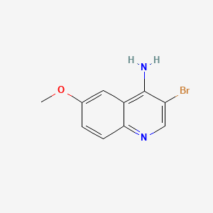 3-Bromo-6-methoxyquinolin-4-amine