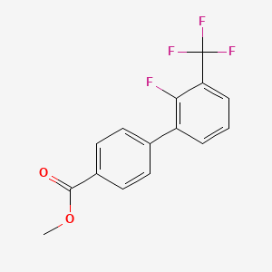 Methyl 2'-fluoro-3'-(trifluoromethyl)-[1,1'-biphenyl]-4-carboxylate