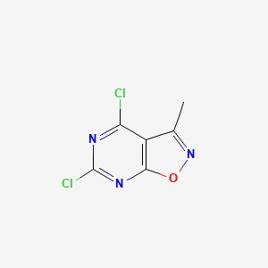 4,6-Dichloro-3-methylisoxazolo[5,4-d]pyrimidine