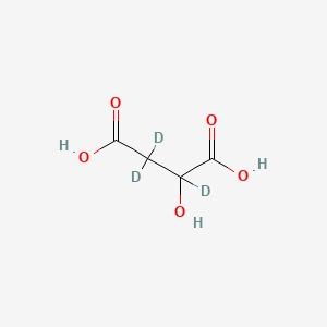 2,2,3-Trideuterio-3-hydroxybutanedioic acid