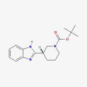 (S)-2-(N-BOC-piperidin-3-yl)-1H-benzoimidazole