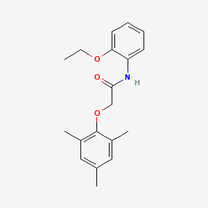 molecular formula C19H23NO3 B5811431 N-(2-ethoxyphenyl)-2-(2,4,6-trimethylphenoxy)acetamide 