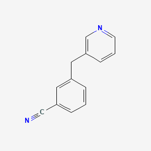 3-(Pyridin-3-ylmethyl)benzonitrile