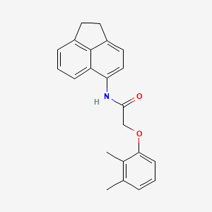 molecular formula C22H21NO2 B5811571 N-(1,2-dihydroacenaphthylen-5-yl)-2-(2,3-dimethylphenoxy)acetamide 