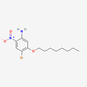 4-Bromo-2-nitro-5-(octyloxy)aniline