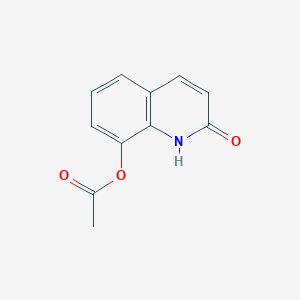 2-Hydroxyquinolin-8-yl acetate