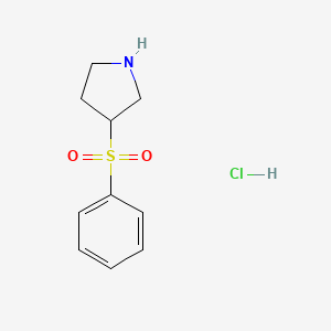 3-(Phenylsulfonyl)pyrrolidine hydrochloride