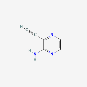 3-Ethynylpyrazin-2-amine
