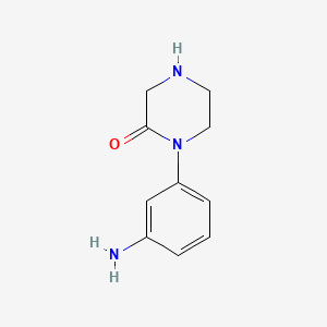 1-(3-Aminophenyl)piperazin-2-one