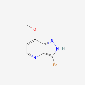 3-broMo-7-Methoxy-1H-pyrazolo[4,3-b]pyridine