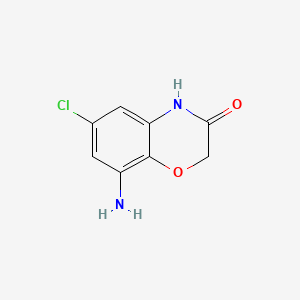 8-Amino-6-chloro-4H-benzo[1,4]oxazin-3-one