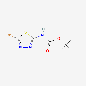 B581221 N-Boc-2-Amino-5-bromo[1,3,4]thiadiazole CAS No. 1048358-33-3