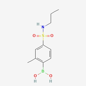 2-Methyl-4-(N-propylsulfamoyl)phenylboronic acid