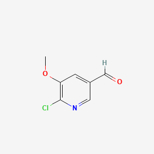6-Chloro-5-methoxypyridine-3-carbaldehyde