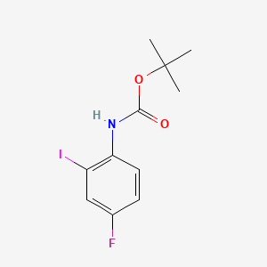 tert-Butyl (4-fluoro-2-iodophenyl)carbamate
