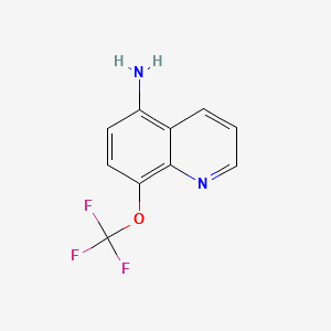 8-(Trifluoromethoxy)quinolin-5-amine
