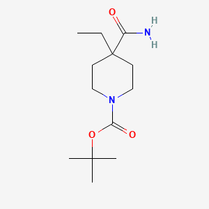 1-Boc-4-ethylpiperidine-4-carboxamide