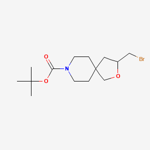 tert-Butyl 3-(Bromomethyl)-2-oxa-8-azaspiro[4.5]decane-8-carboxylate