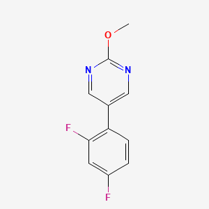 5-(2,4-Difluorophenyl)-2-methoxypyrimidine