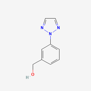 (3-(2H-1,2,3-triazol-2-yl)phenyl)methanol