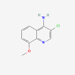 3-Chloro-8-methoxyquinolin-4-amine