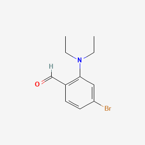 4-Bromo-2-(diethylamino)benzaldehyde