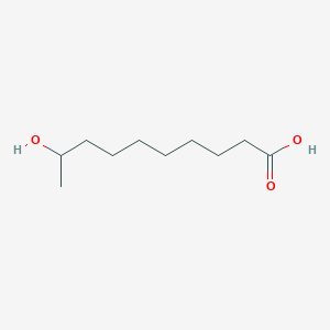molecular formula C10H20O3 B058128 9-羟基癸酸 CAS No. 1422-27-1