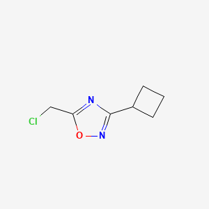 5-(Chloromethyl)-3-cyclobutyl-1,2,4-oxadiazole