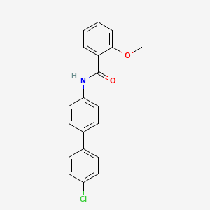molecular formula C20H16ClNO2 B5812800 N-(4'-chlorobiphenyl-4-yl)-2-methoxybenzamide 