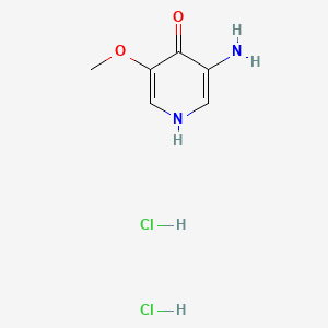 3-Amino-5-methoxypyridin-4-ol dihydrochloride