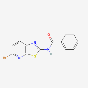 2-Benzamido-5-bromo-[1,3]thiazolo[5,4-b]pyridine