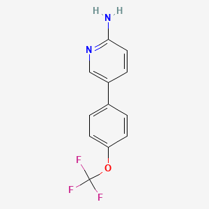 2-Amino-5-(4-trifluoromethoxyphenyl)pyridine